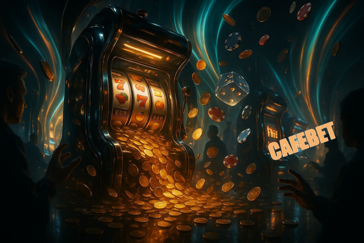 Diversos jogos de caça-níqueis